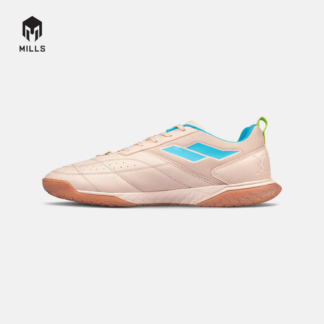 MILLS SEPATU FUTSAL VOLTASALA MIRAGE BEIGE/GUM/BLUE ATOLL 9502101