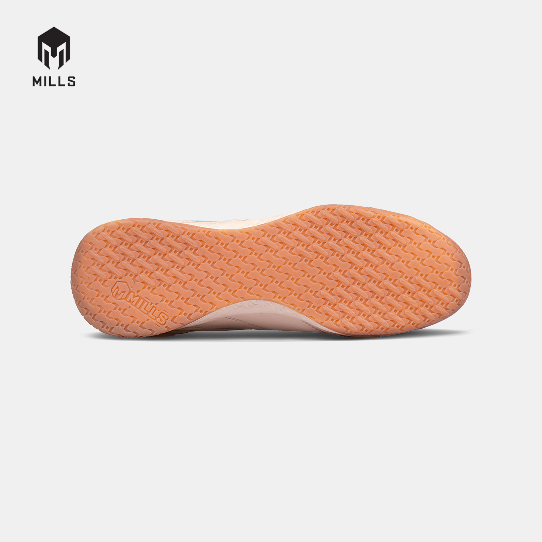 MILLS SEPATU FUTSAL VOLTASALA MIRAGE BEIGE/GUM/BLUE ATOLL 9502101