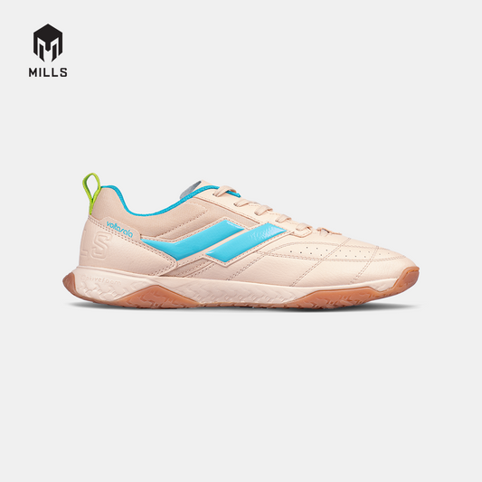 MILLS SEPATU FUTSAL VOLTASALA MIRAGE BEIGE/GUM/BLUE ATOLL 9502101