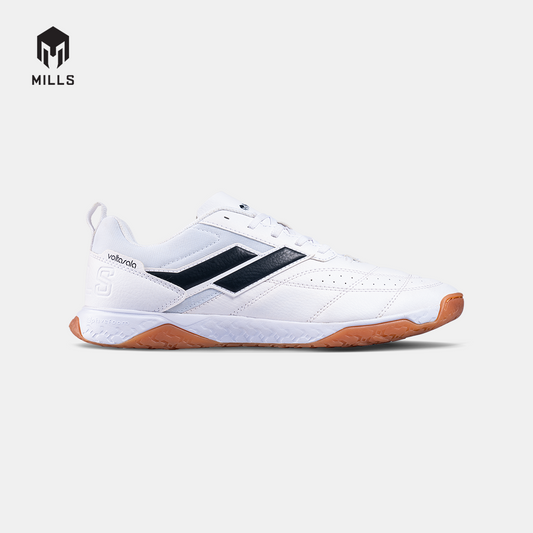 MILLS SEPATU FUTSAL VOLTASALA MIRAGE WHITE/BLACK/GUM 9502103