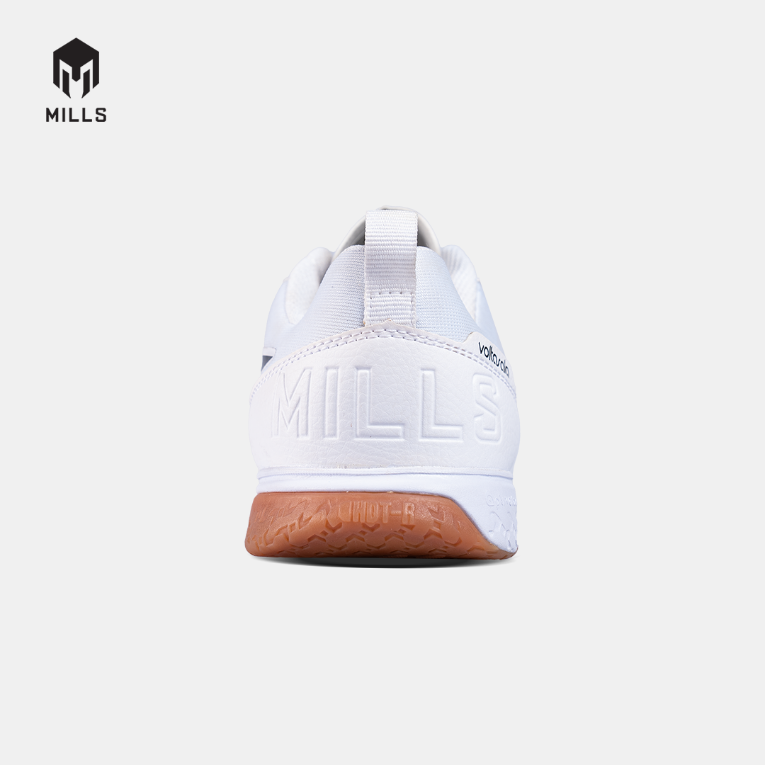 MILLS SEPATU FUTSAL VOLTASALA MIRAGE WHITE/BLACK/GUM 9502103
