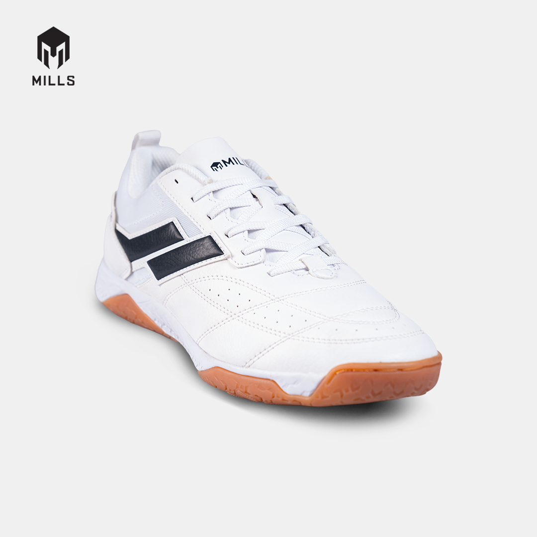 MILLS SEPATU FUTSAL VOLTASALA MIRAGE WHITE/BLACK/GUM 9502103