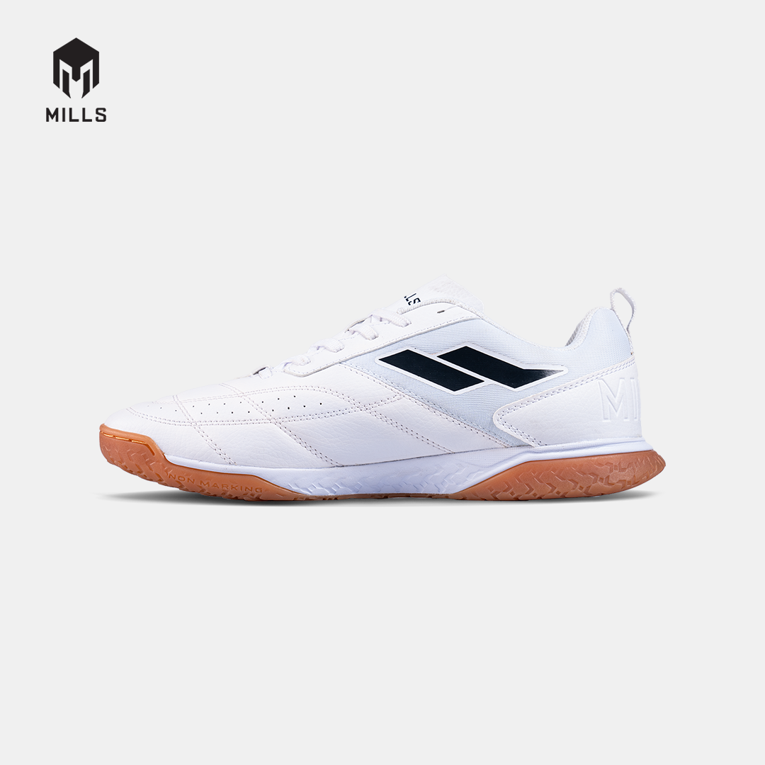 MILLS SEPATU FUTSAL VOLTASALA MIRAGE WHITE/BLACK/GUM 9502103