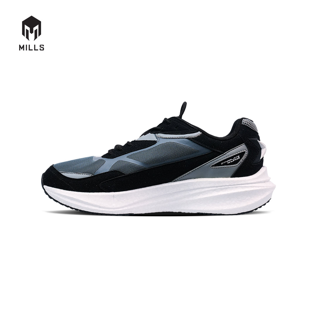 MILLS Sepatu Lifestyle Revolt Dynaplate Alpha Black / Lt Grey / White 9702002