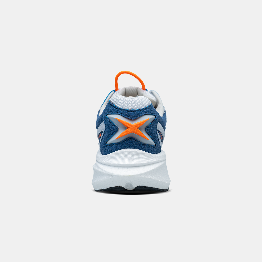 MILLS Sepatu Lifestyle Revolt Dynaplate Alpha White / Grey / Orange / Blue 9702008
