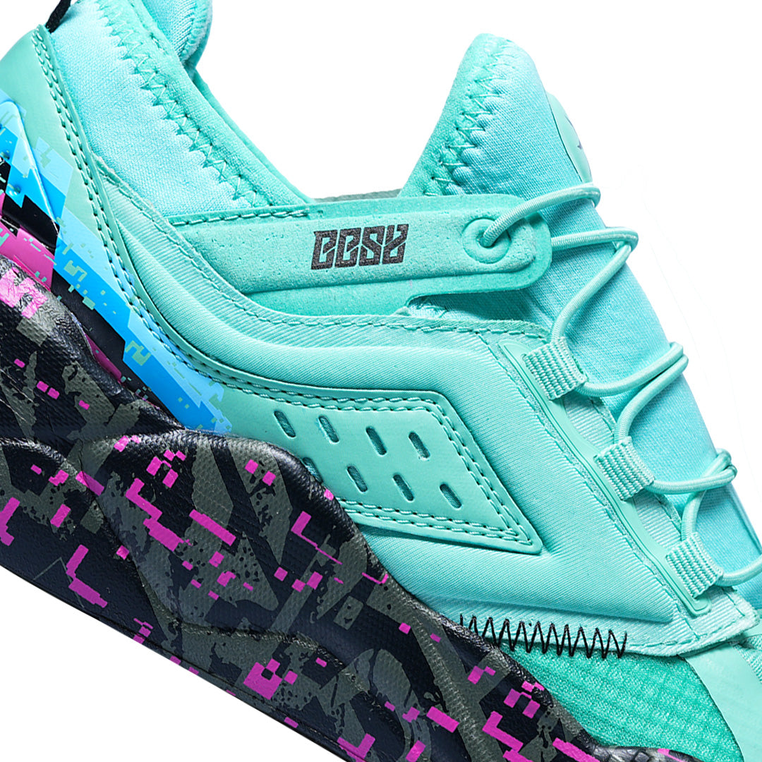 MILLS Sepatu Lifestyle Revolt Beta BBS Spare Mint / Black / Magenta / Blue 9702501