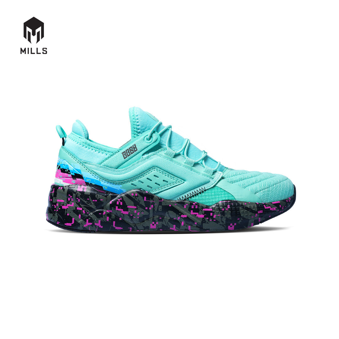 MILLS Sepatu Lifestyle Revolt Beta BBS Spare Mint / Black / Magenta / Blue 9702501