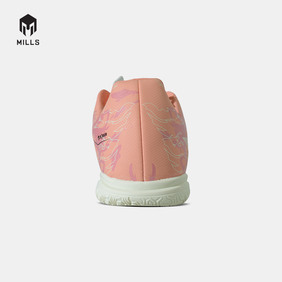 MILLS Sepatu Futsal Flame 2.0 IN JR Pink.Geranium / Winter White / Black 9803504