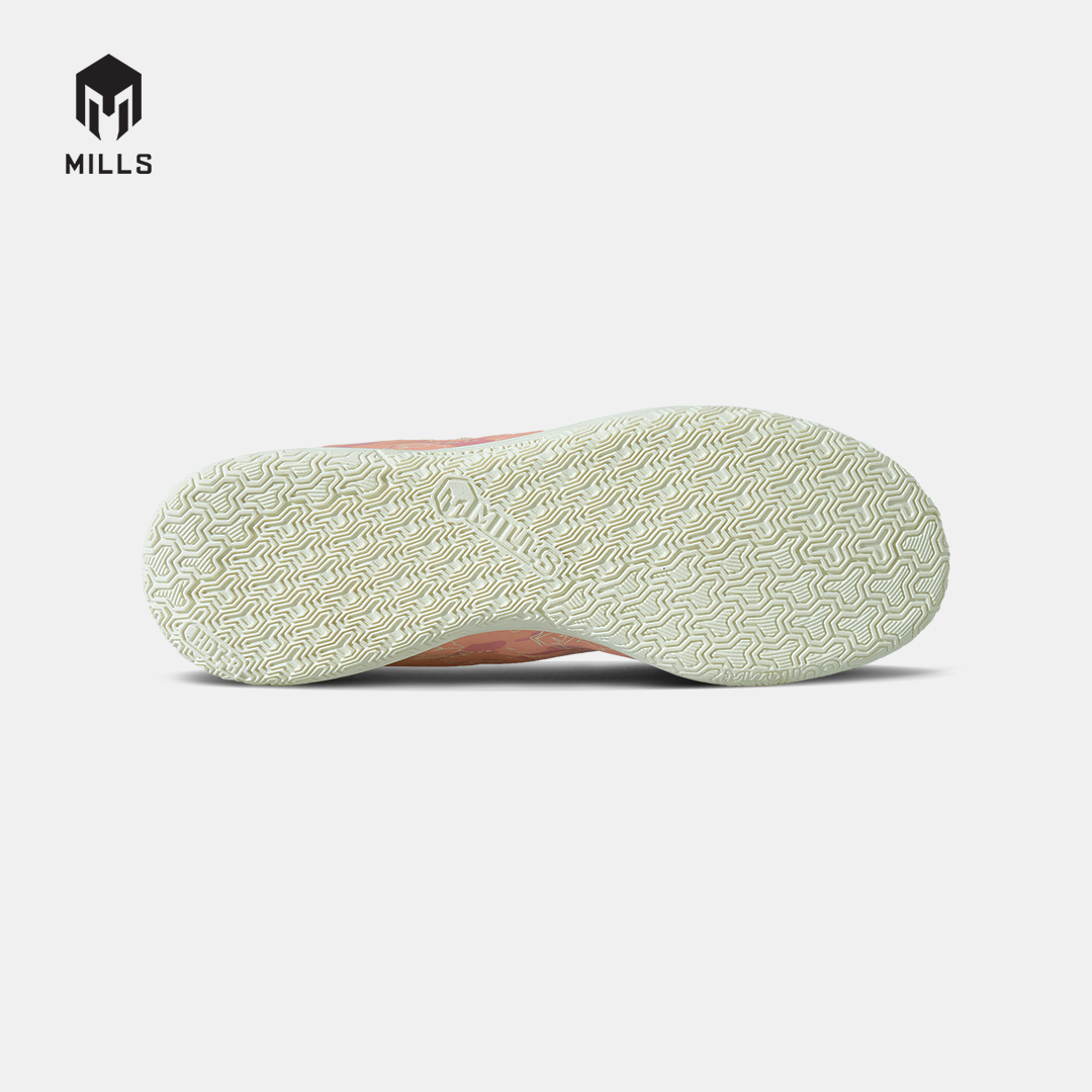 MILLS Sepatu Futsal Flame 2.0 IN JR Pink.Geranium / Winter White / Black 9803504