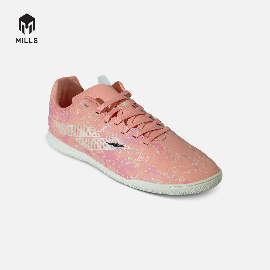 MILLS Sepatu Futsal Flame 2.0 IN JR Pink.Geranium / Winter White / Black 9803504