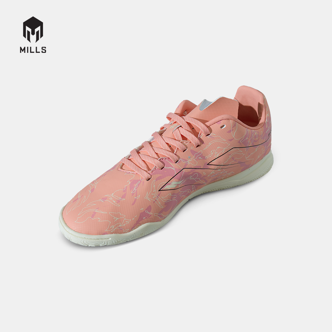 MILLS Sepatu Futsal Flame 2.0 IN JR Pink.Geranium / Winter White / Black 9803504