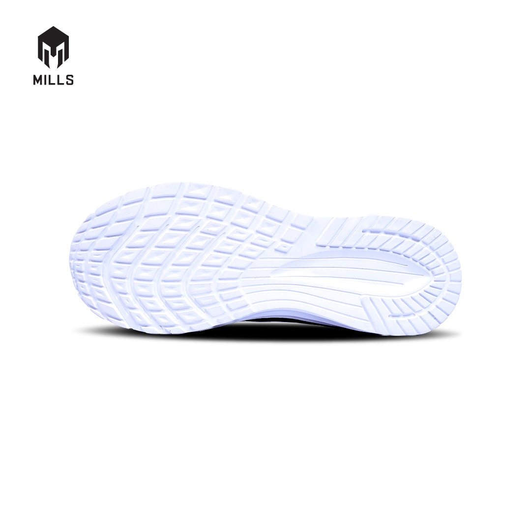 MILLS Sepatu Lari Running Shoes Blazer BLACK / WHITE 9100505