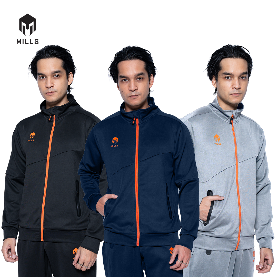 MILLS Jaket Olahraga Track Earth 2.0 8167