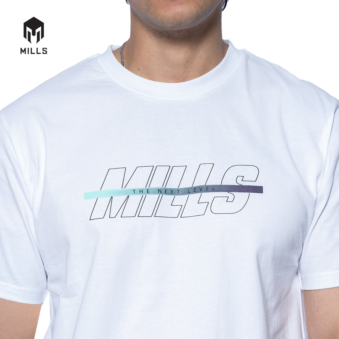 MILLS Kaos Oblong Katun Cotton T-Shirt Gradient 21035