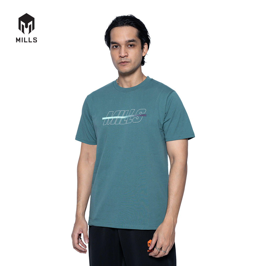 MILLS Kaos Oblong Katun Cotton T-Shirt Gradient 21035