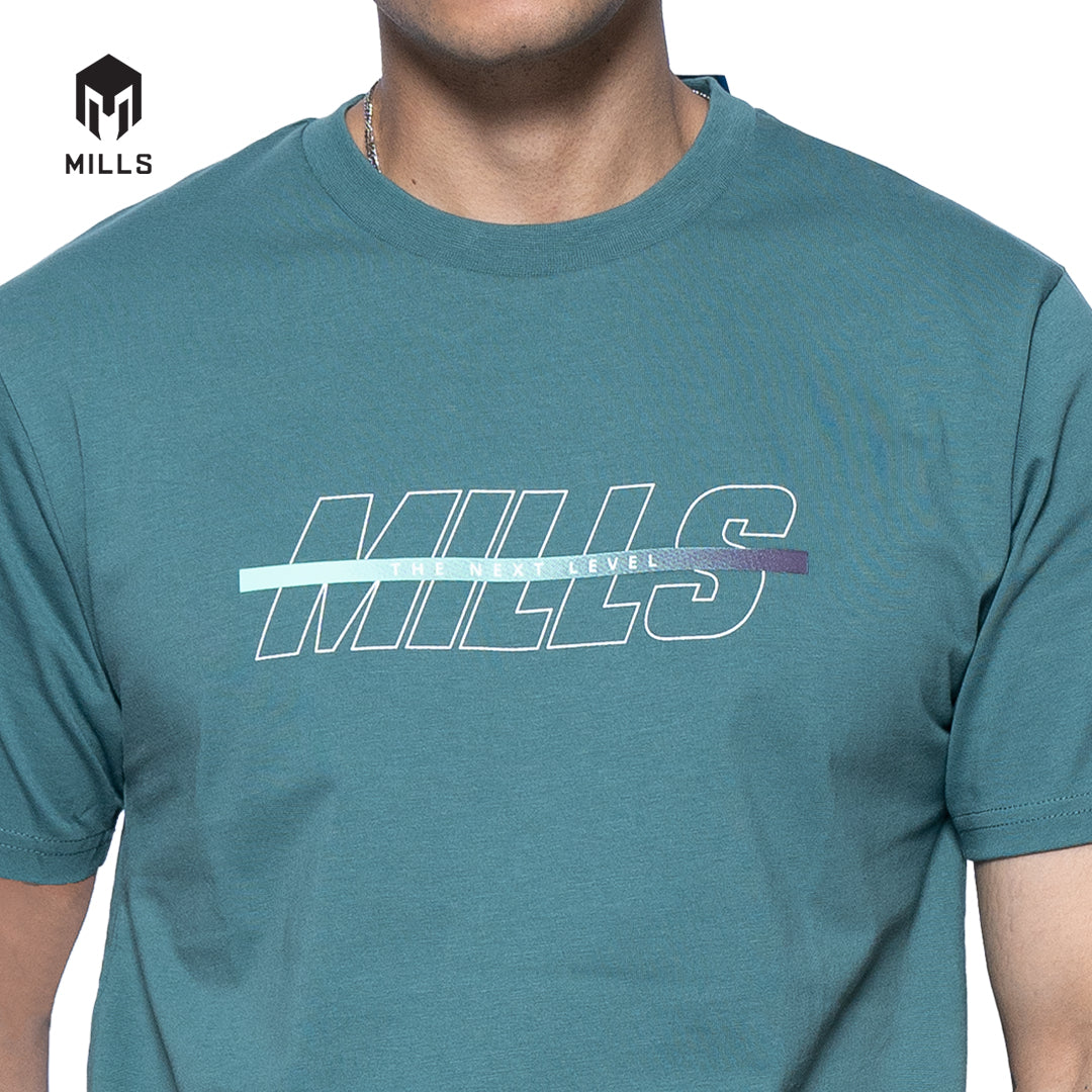 MILLS Kaos Oblong Katun Cotton T-Shirt Gradient 21035