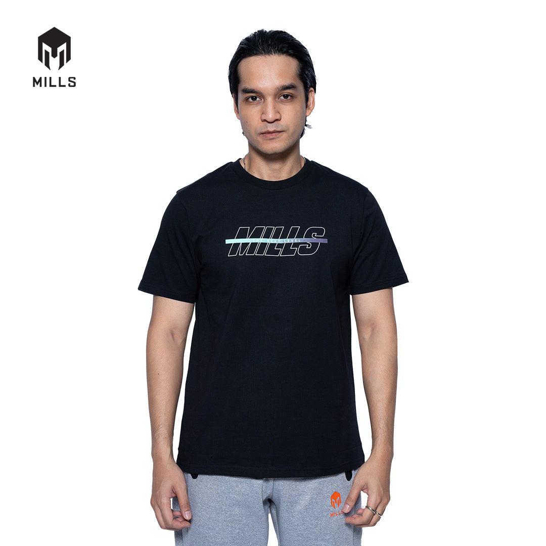 MILLS Kaos Oblong Katun Cotton T-Shirt Gradient 21035