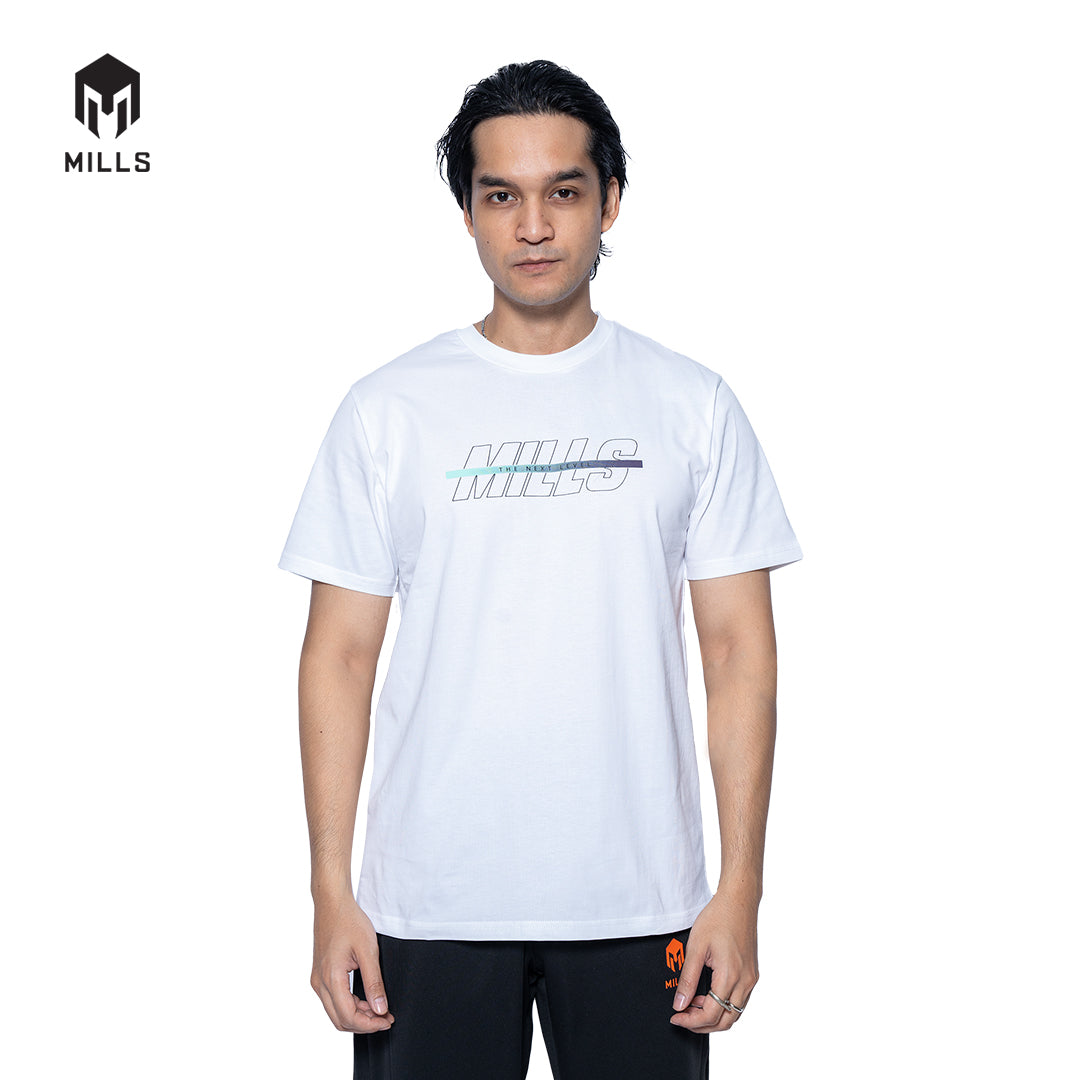 MILLS Kaos Oblong Katun Cotton T-Shirt Gradient 21035