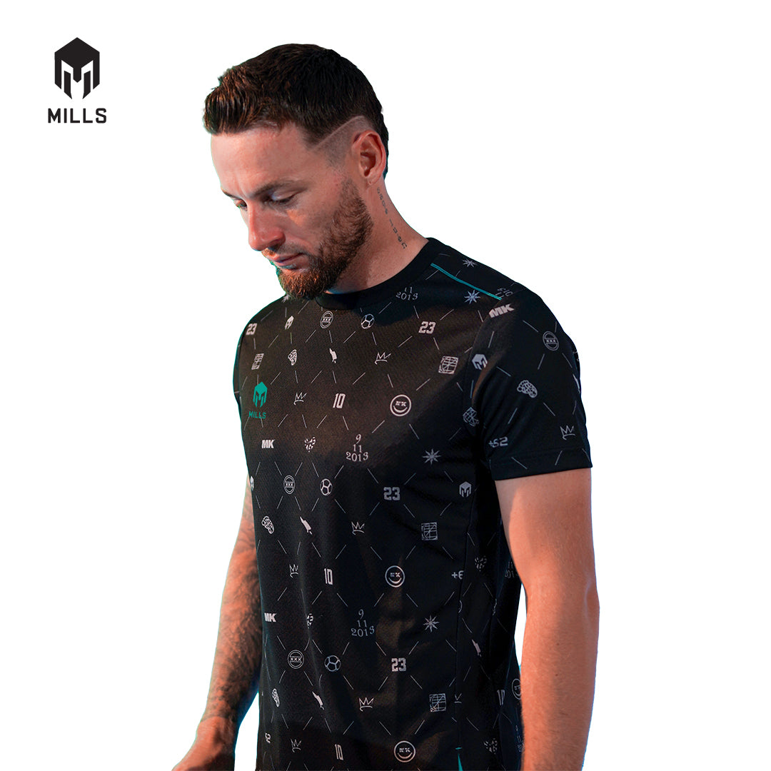 MILLS Baju Olahraga Jersey Sepakbola Football Futsal Soccer Jersey Mark Of Marc 1366