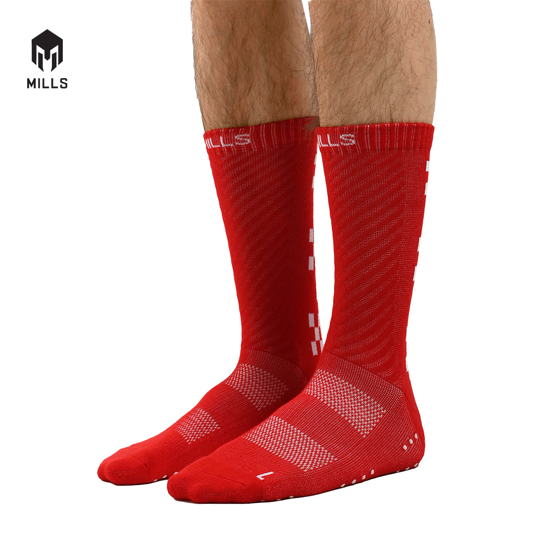 MILLS Kaos Kaki Olahraga Sport Quarter Anti Slip Socks 2.0 A1 2014