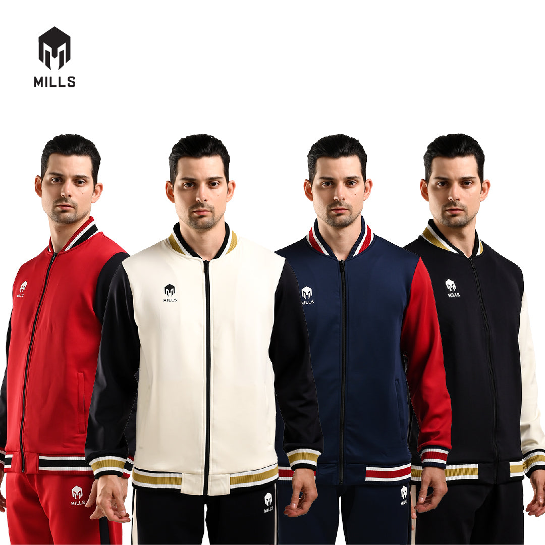 MILLS Jaket Olahraga Muller Varsity Jacket 8133