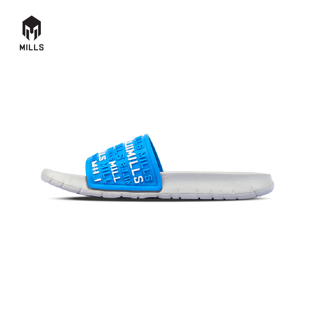 MILLS Sandal Necrom Testo LT. Grey / White / Blue 9901102