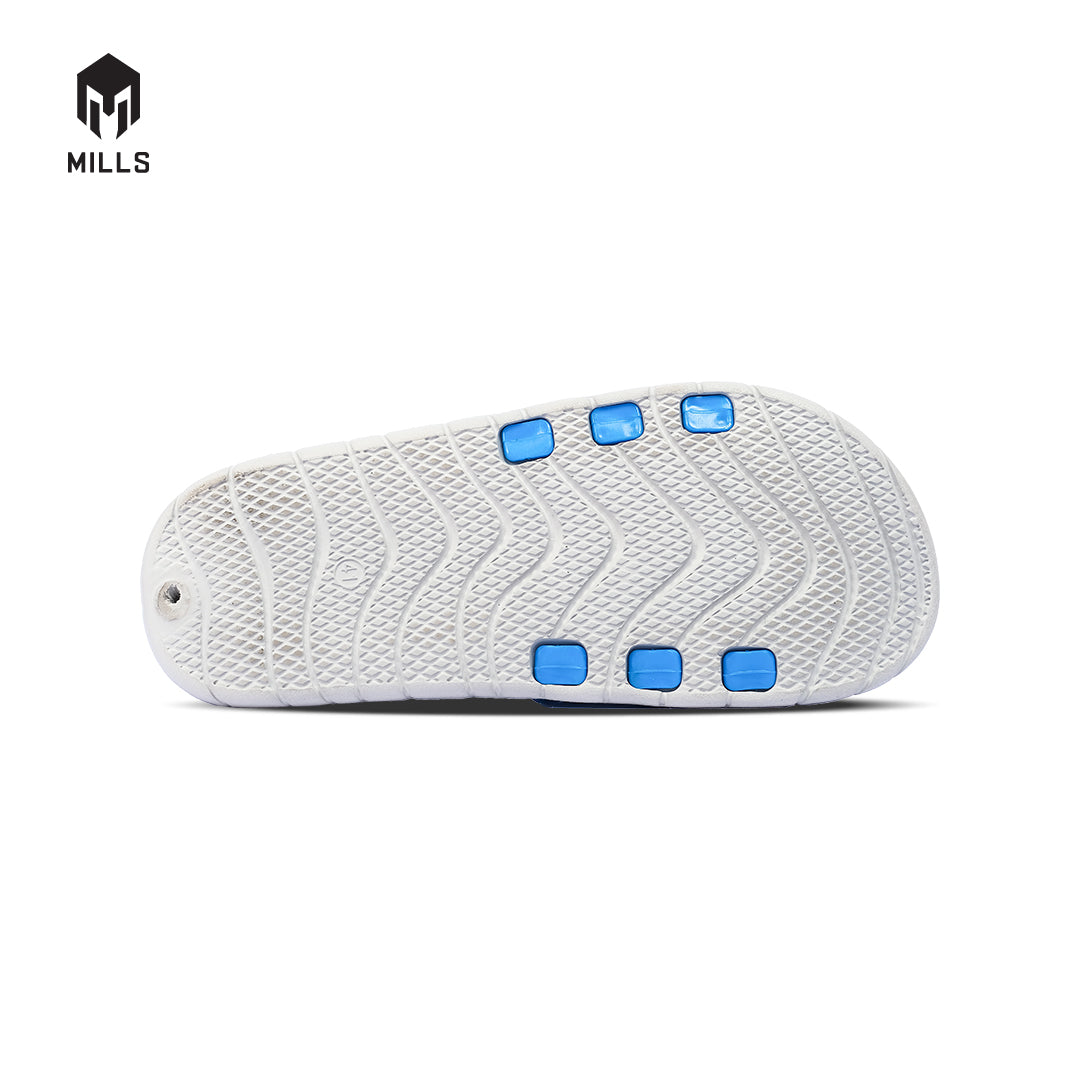 MILLS Sandal Necrom Testo LT. Grey / White / Blue 9901102