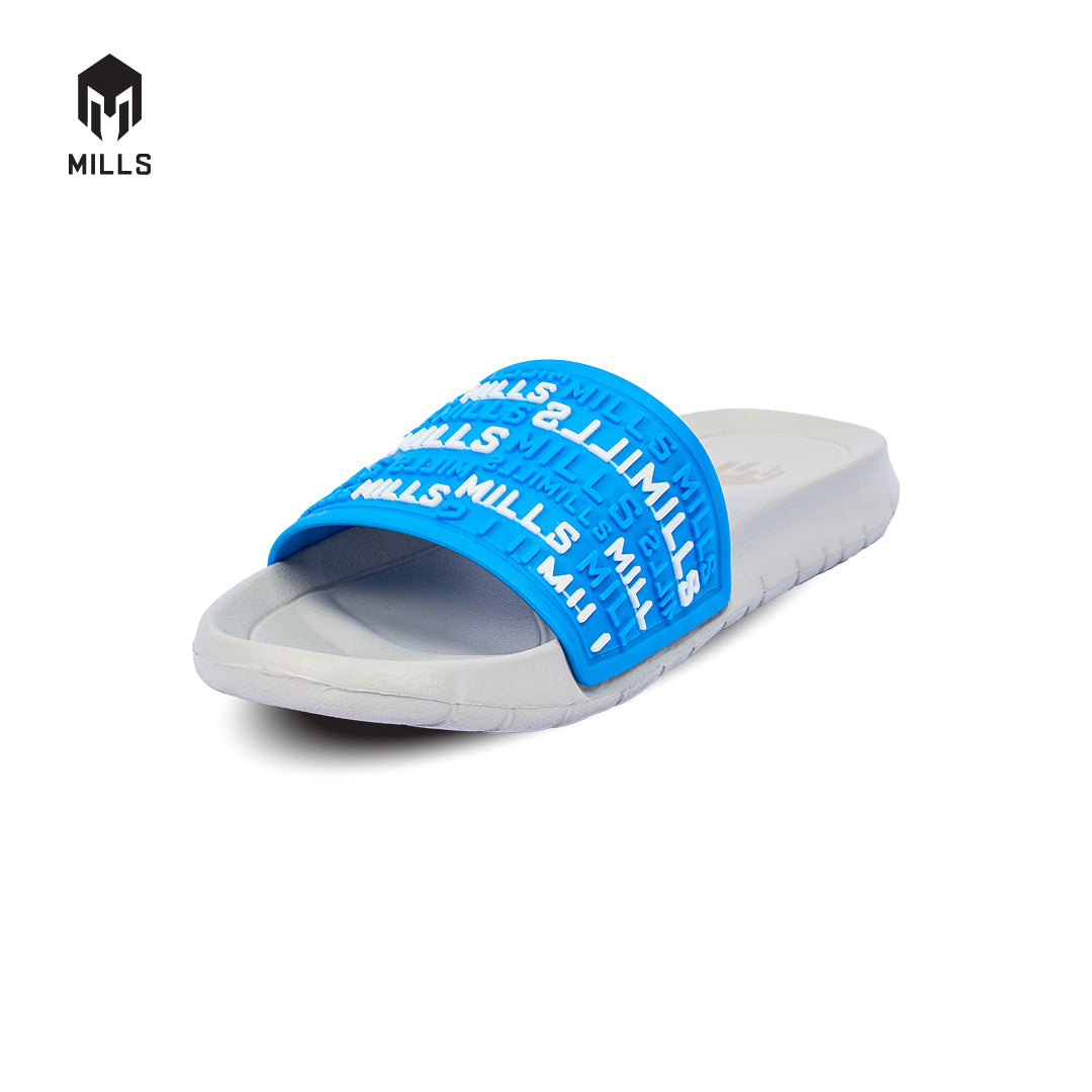 MILLS Sandal Necrom Testo LT. Grey / White / Blue 9901102