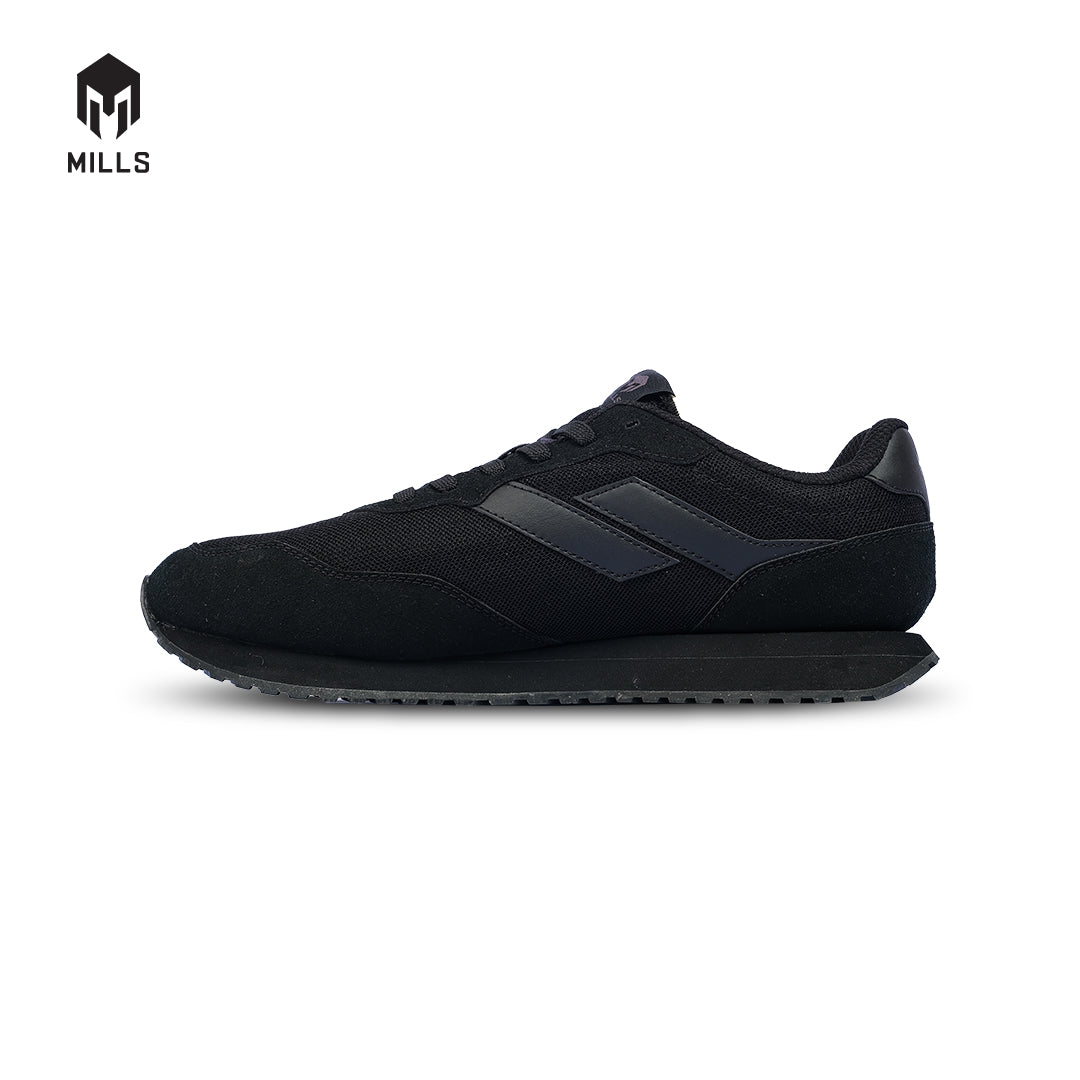 MILLS Sepatu Tripoli Star Black / Black 9701405
