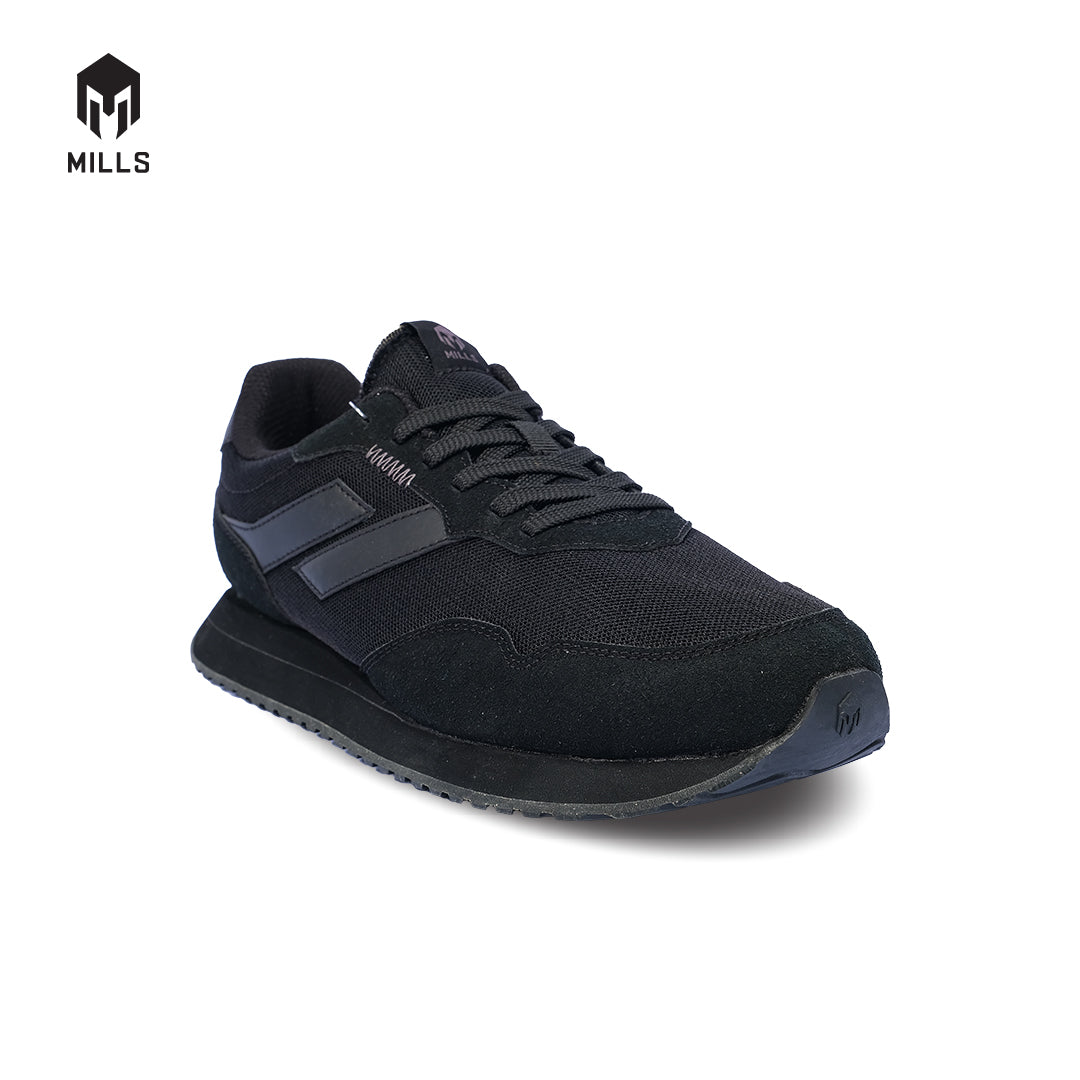 MILLS Sepatu Tripoli Star Black / Black 9701405