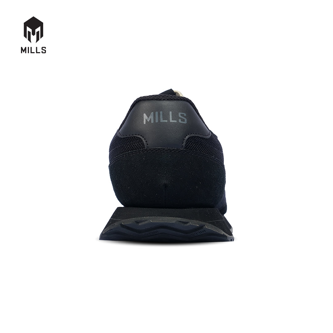 MILLS Sepatu Tripoli Star Black / Black 9701405