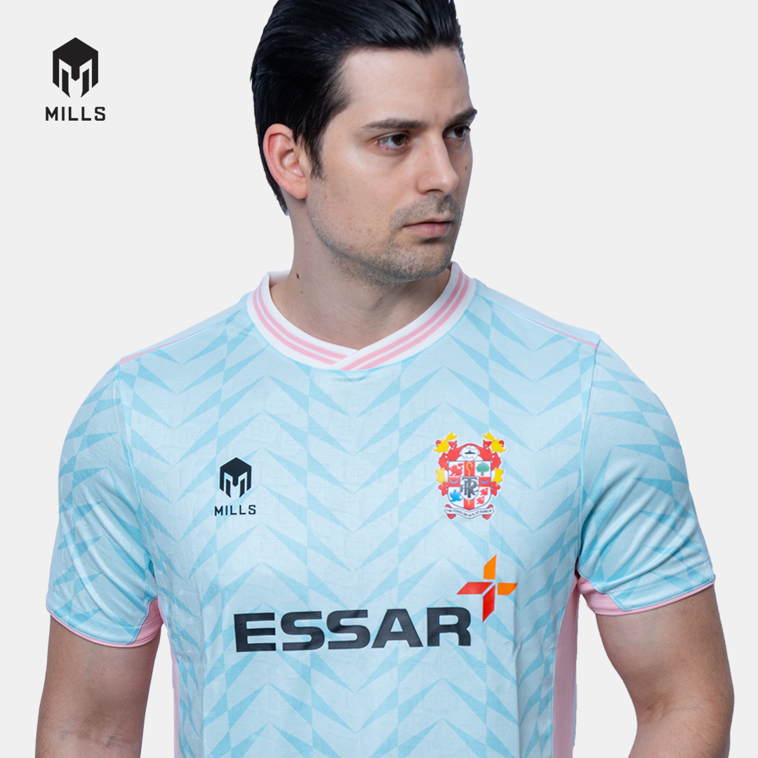 MILLS BAJU OLAHRAGA JERSEY TRANMERE AWAY FOOTBALL JERSEY PI SOFT BLUE 00100548