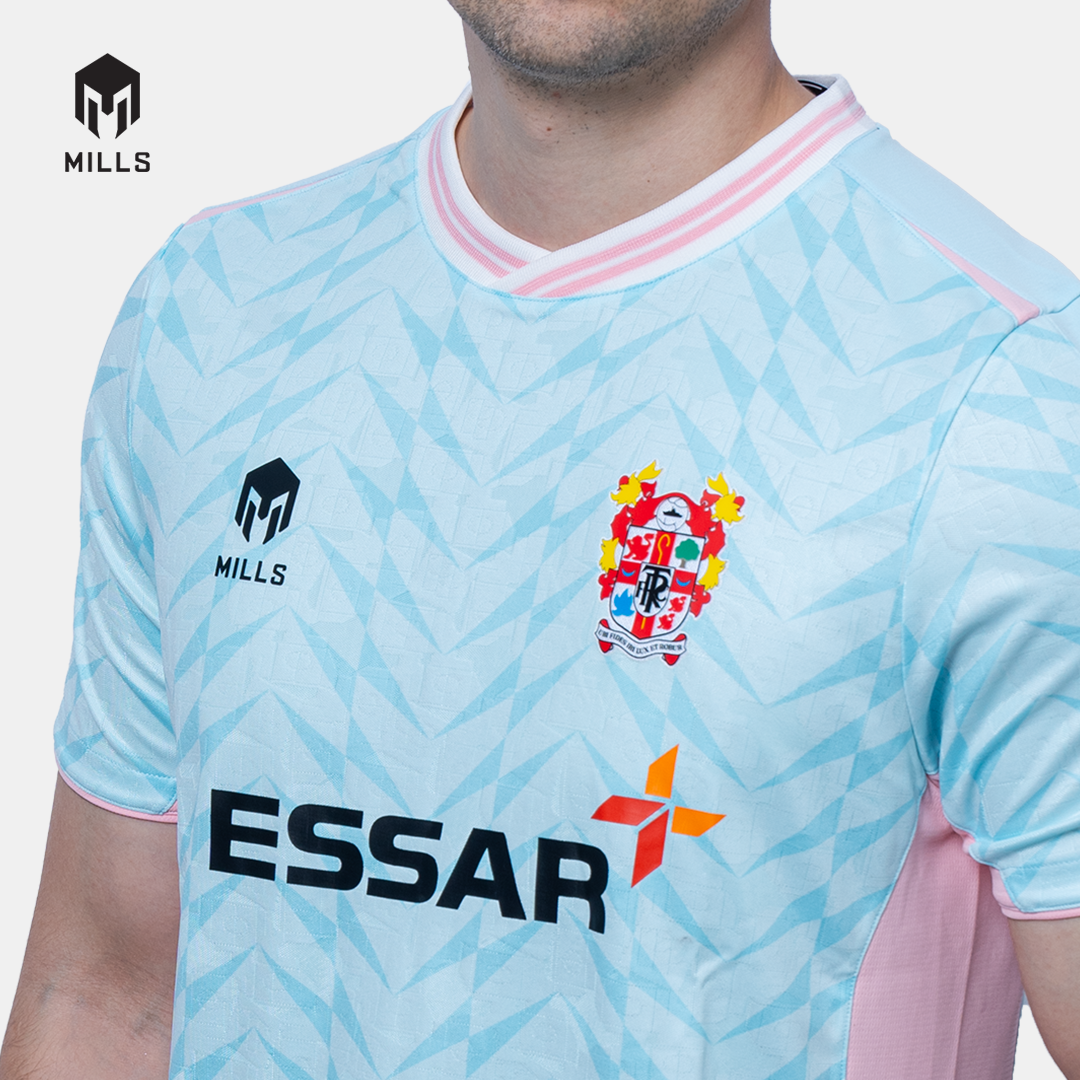 MILLS BAJU OLAHRAGA JERSEY TRANMERE AWAY FOOTBALL JERSEY PI SOFT BLUE 00100548