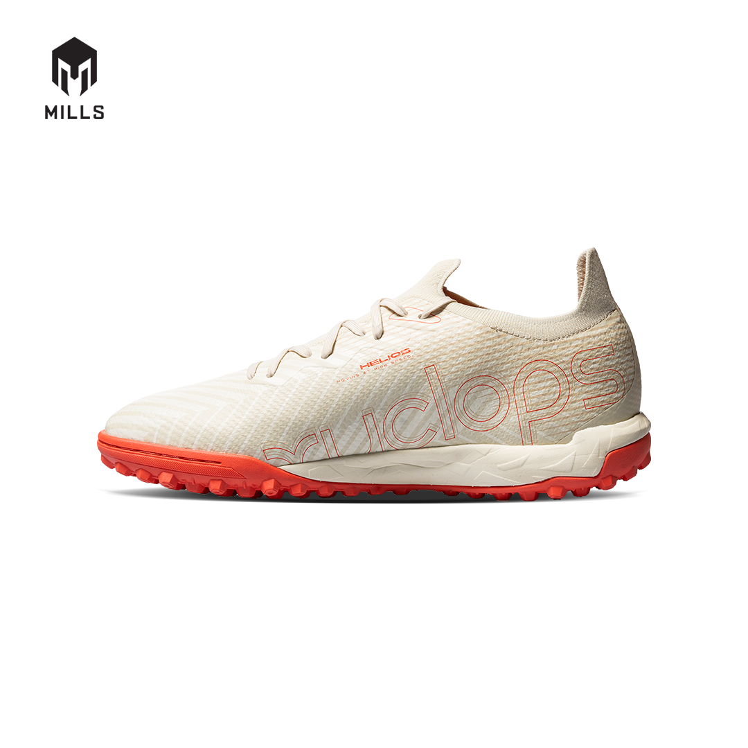 MILLS Sepatu Futsal Helios Turf Beige / Bright Red 9001301