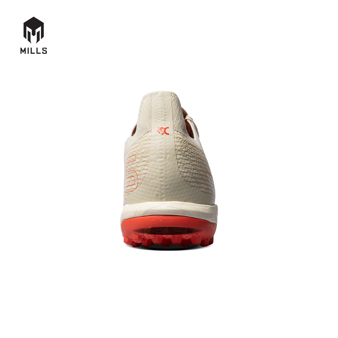 MILLS Sepatu Futsal Helios Turf Beige / Bright Red 9001301