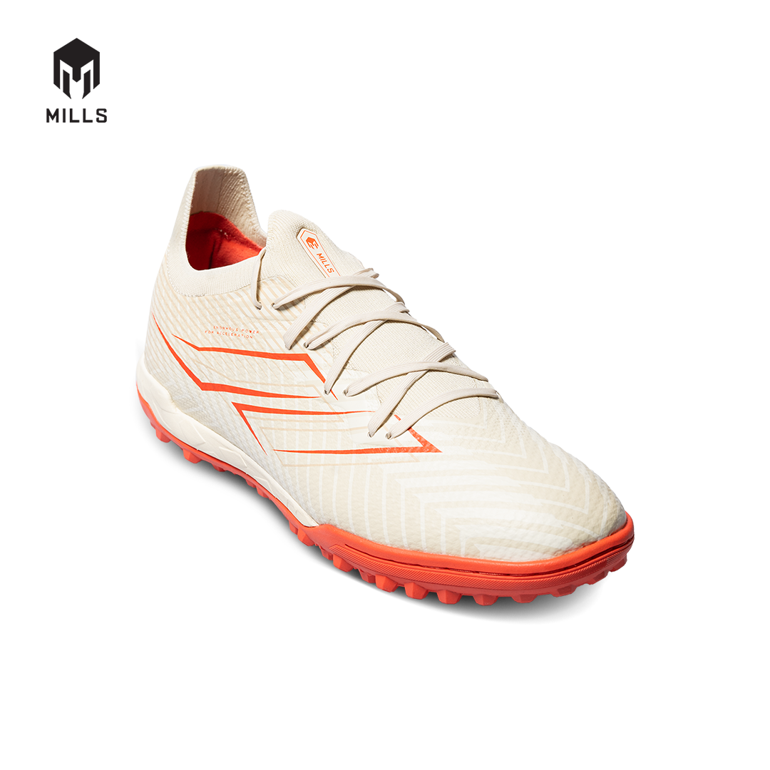 MILLS Sepatu Futsal Helios Turf Beige / Bright Red 9001301