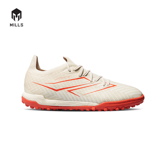 MILLS Sepatu Futsal Helios Turf Beige / Bright Red 9001301