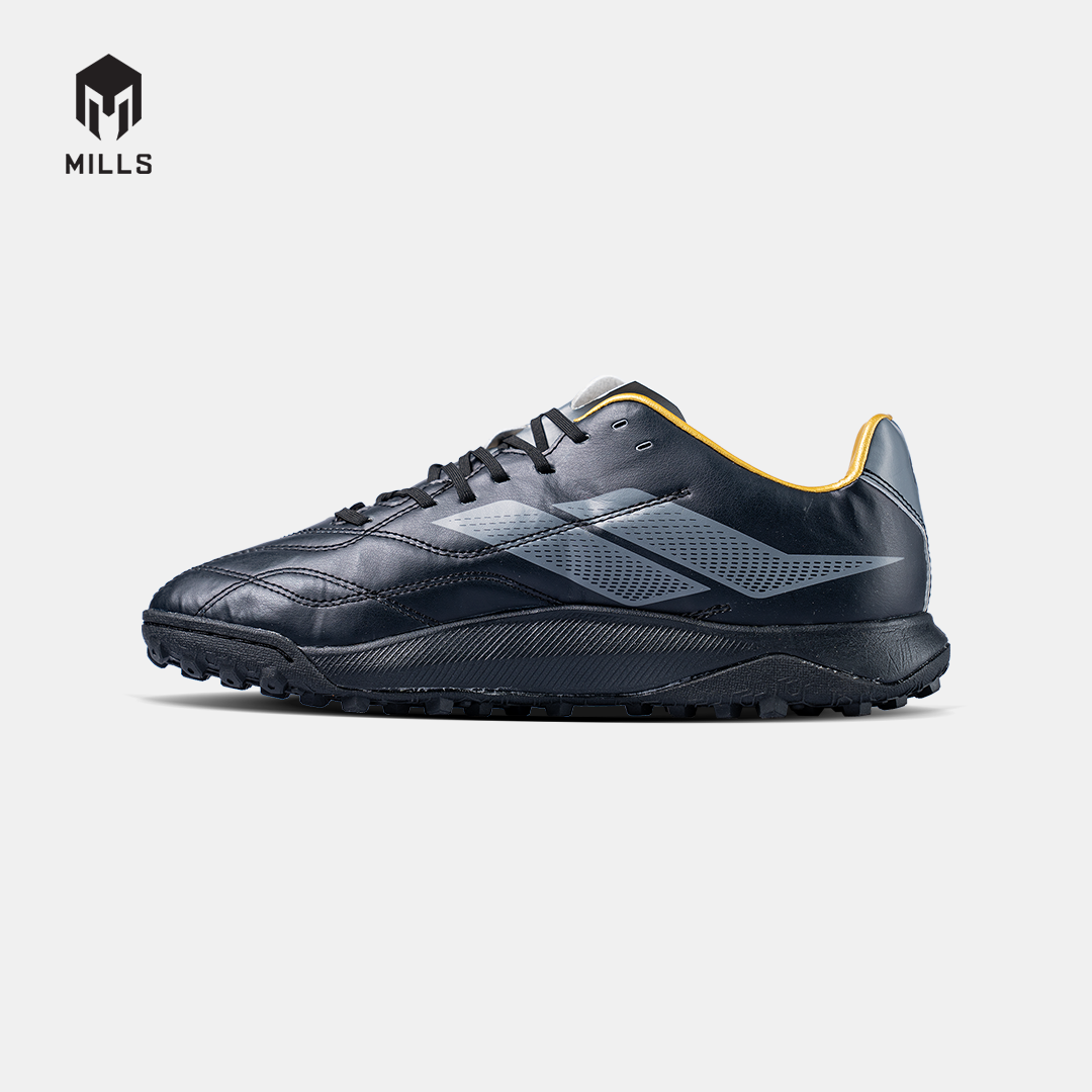 MILLS SEPATU FUTSAL ENZO TURF BLACK/DARK.GREY/GOLD 9003701