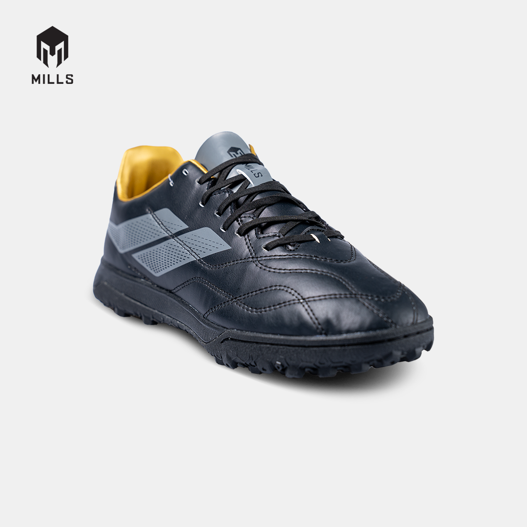 MILLS SEPATU FUTSAL ENZO TURF BLACK/DARK.GREY/GOLD 9003701