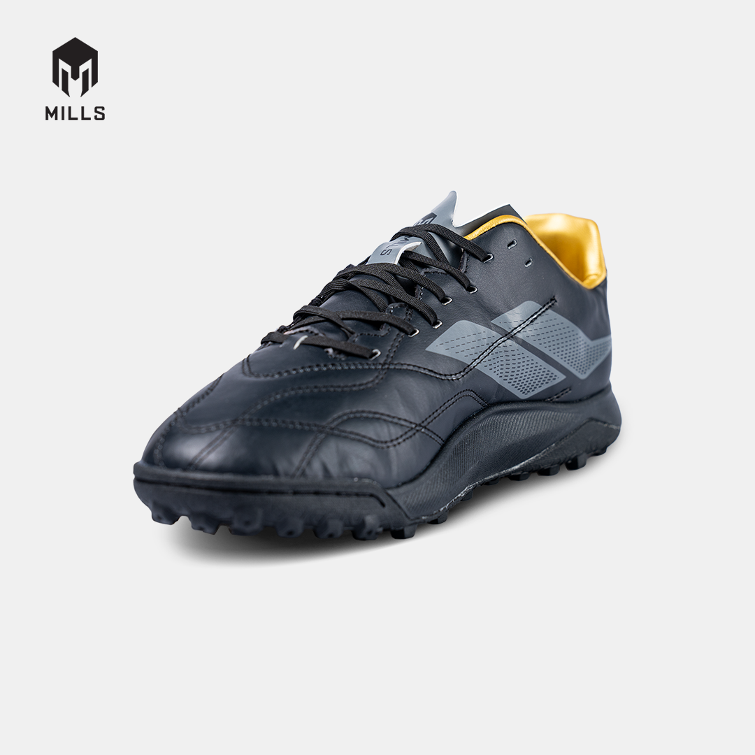 MILLS SEPATU FUTSAL ENZO TURF BLACK/DARK.GREY/GOLD 9003701
