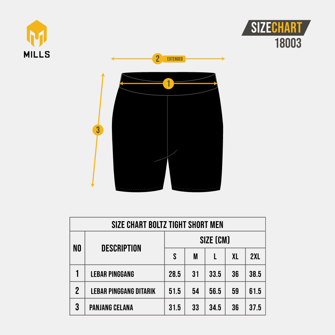MILLS BOLTZ TIGHT SHORT MEN 03400003
