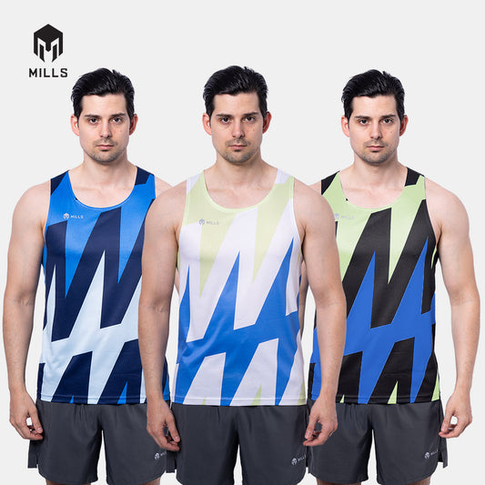 MILLS Singlet Running Enercharge Running Tank Top Men 01100020