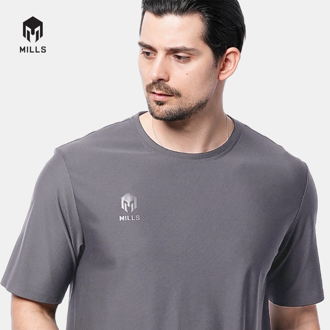MILLS Kaos Oblong Katun Cotton T-Shirt Energa 00100050