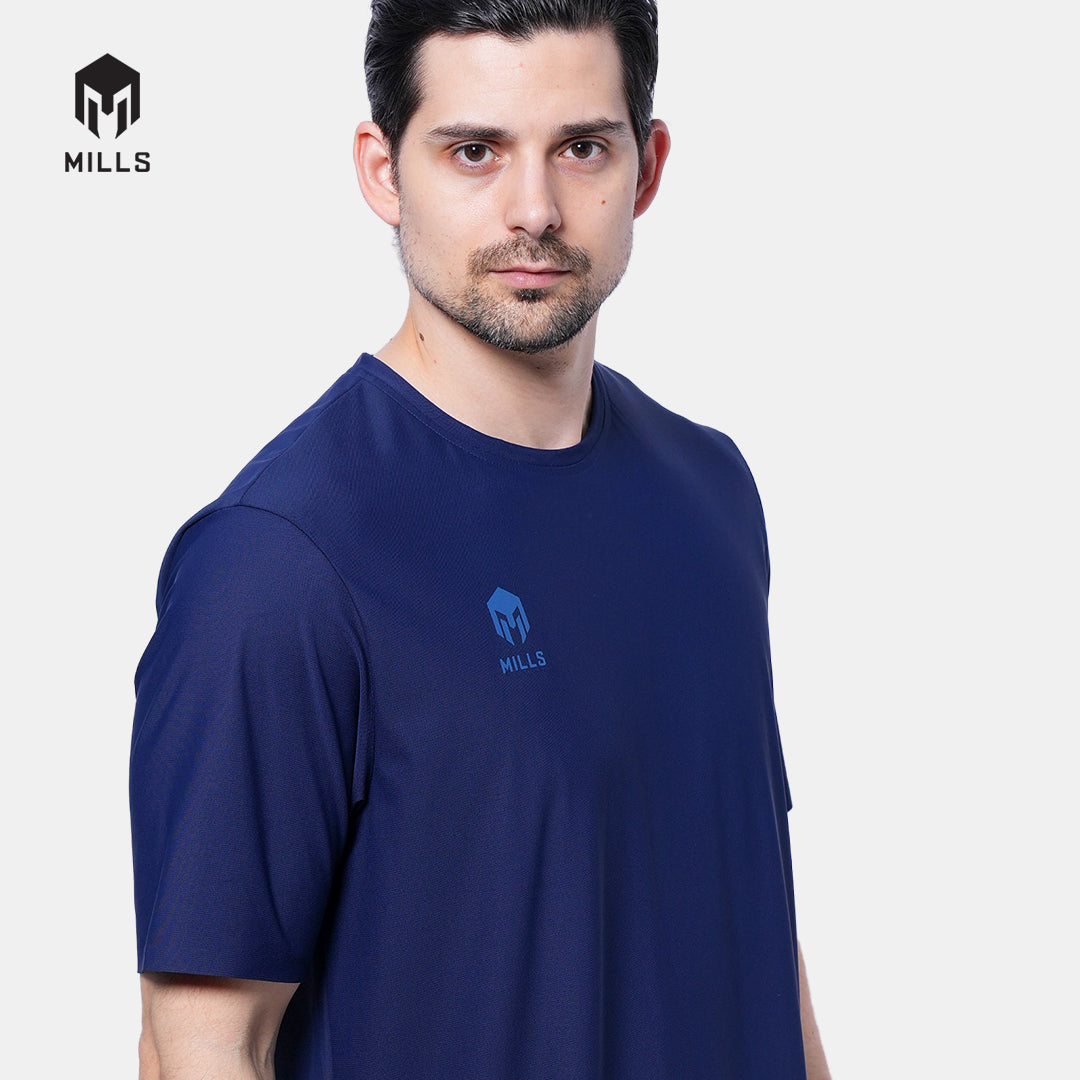 MILLS Kaos Oblong Katun Cotton T-Shirt Energa 00100050