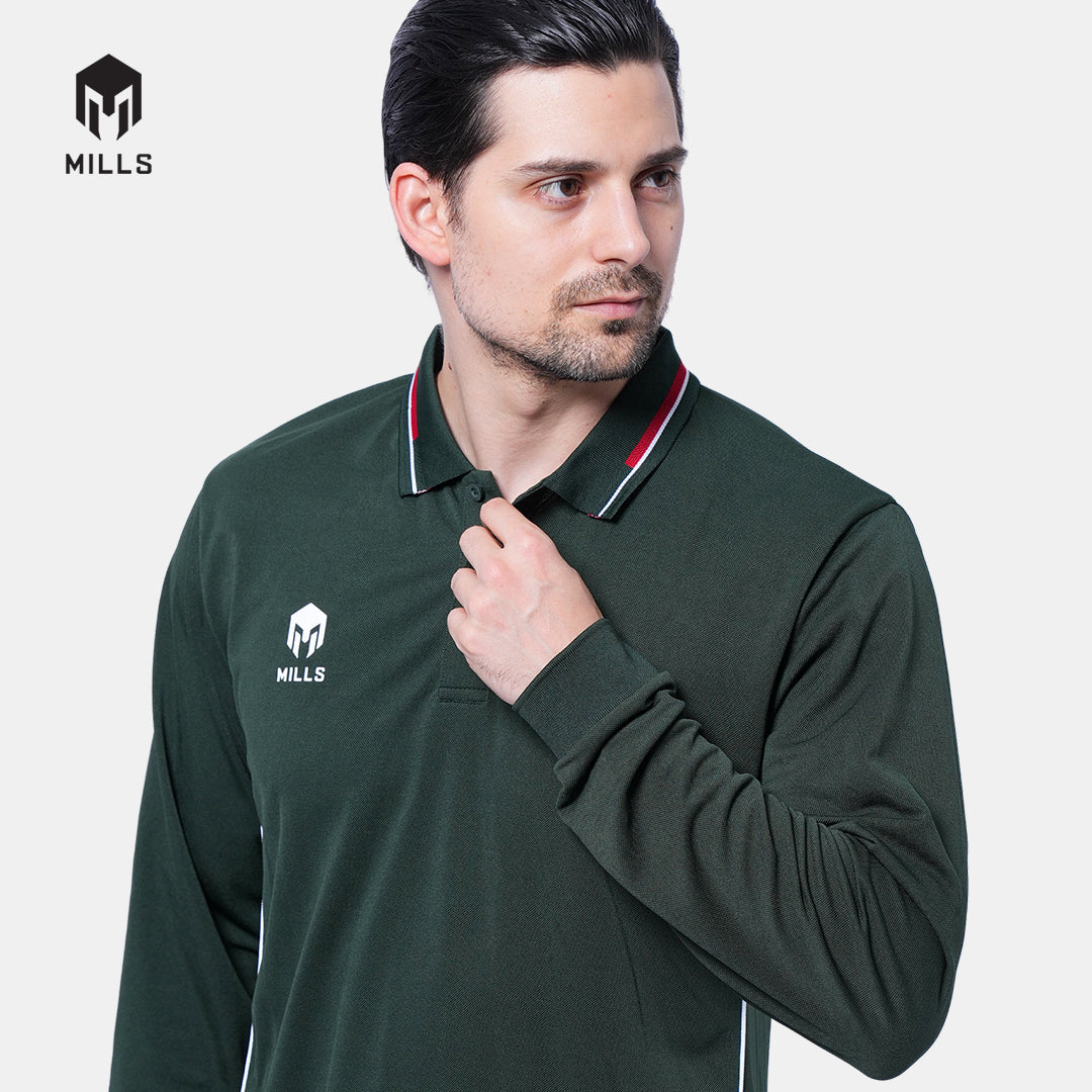 MILLS POLO SHIRT ENVER 4.0 POLO SHIRT LONG SLEEVE 00800229