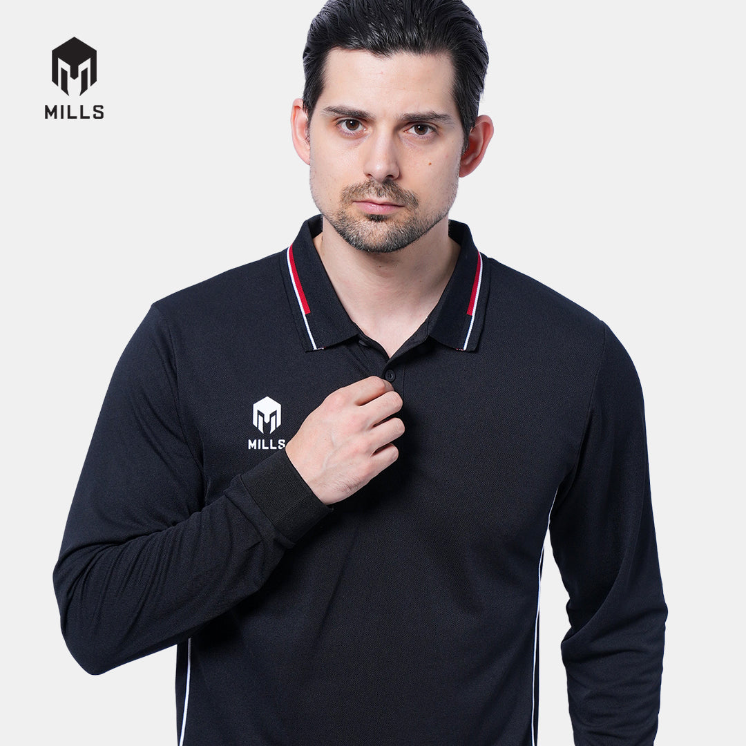 MILLS POLO SHIRT ENVER 4.0 POLO SHIRT LONG SLEEVE 00800229