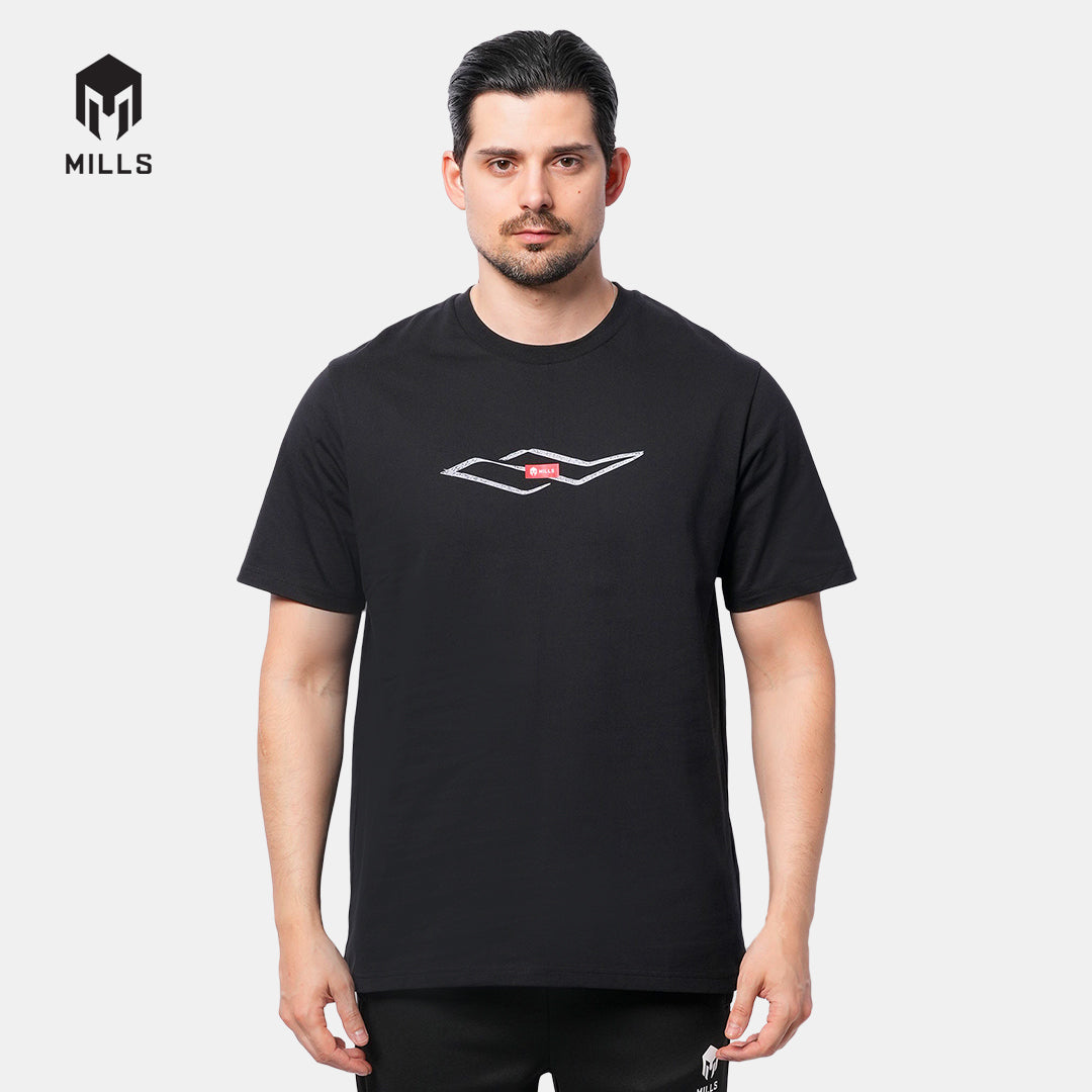 MILLS Kaos Oblong Katun Cotton T-Shirt Fatz 00300044