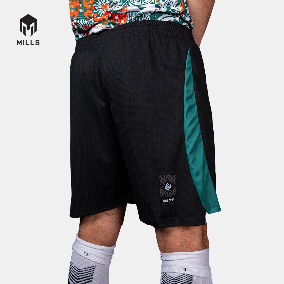 MILLS CELANA PENDEK OLAHRAGA SEPAKBOLA GELORA FOOTBALL SHORT BLACK 03100289