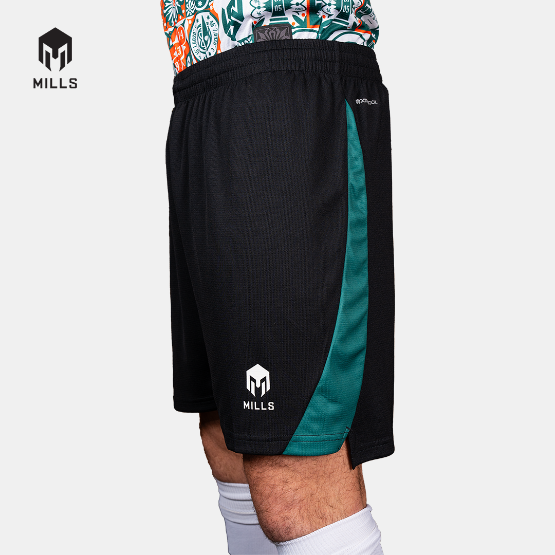 MILLS CELANA PENDEK OLAHRAGA SEPAKBOLA GELORA FOOTBALL SHORT BLACK 03100289