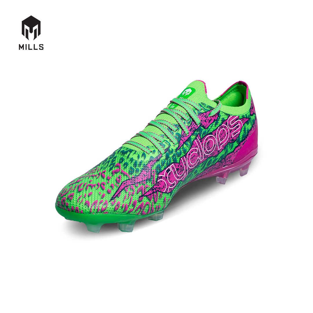 MILLS SEPATU SEPAKBOLA XYCLOPS WILDBLAST RS FG GREEN/NAVY/MAGENTA 9305201